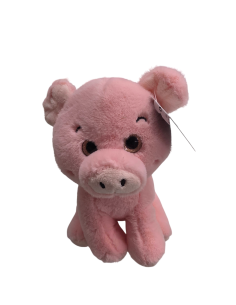Cerdo de peluche rosa